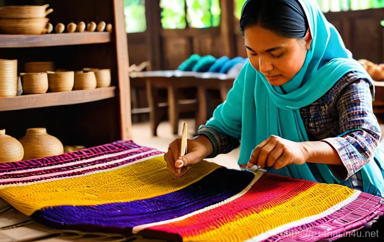 태국의 이슬람 문화 - **Prompt 2: A Bustling Halal Street Food Market in Southern Thailand**
    A vibrant and dynamic sce...