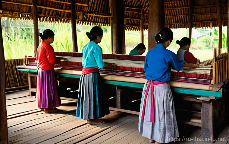 태국의 소셜 비즈니스 사례 - Prompt 1: Empowering Artisans: Traditional Thai Silk Weaving**