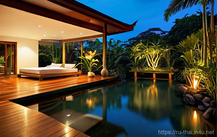 태국의 새로운 건축 스타일 - **Prompt:** A strikingly eco-conscious Thai residence built with innovative, sustainable materials. ...